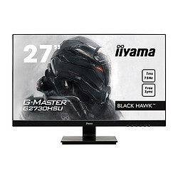 iiyama 27'' LED G-Master GB2730QSU-B1 Ecran PC Gamer - 2560x1440 - Dalle TN - 1 ms - 75 Hz - AMD Freesync - Flicker Free - HDMI/DVI/DisplayPort