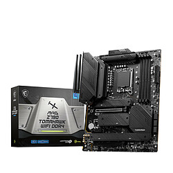 MSI MAG Z790 TOMAHAWK WIFI DDR4 Carte mère ATX - Socket 1700 - Intel Z790 Express - 4x DDR4 - M.2 PCI-E 4.0 4x - USB 3.2 - PCI-Express 5.0 16x - LAN 2.5 GbE - Wi-Fi 6E/Bluetooth 5.2