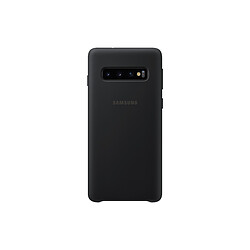 Samsung Coque Silicone Galaxy S10 - Noir