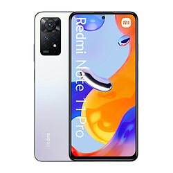 Xiaomi Note 11 Pro - 6/128 Go - Blanc Smartphone 6,67'' AMOLED FHD+ 120Hz - Processeur MediaTek Helio G96 - Stockage 128Go - RAM 6Go - Phot 108Mpx - Batterie 5000mAh - Android 11