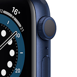 Apple Watch Series 6 - GPS - 40 - Alu Bleu / Bracelet Sport Deep Navy - Regular · Reconditionné pas cher