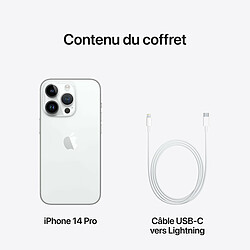 Apple iPhone 14 Pro - 5G - 128 Go - Silver pas cher