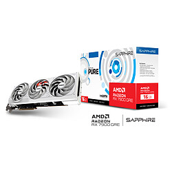 SAPPHIRE PURE AMD RADEON RX 7900 GRE GAMING OC - Blanc