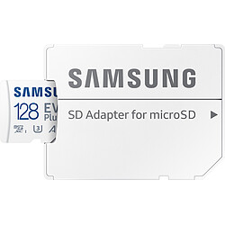 Avis CARTE MEMOIRE SAMSUNG 128G MICRO SD EVO PLUS 2021 avec adaptateur SD 4K classe 10 MB-MC128KA/EU