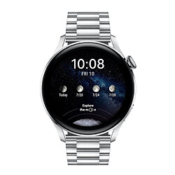 Huawei Watch 3 Elite - 4G - Bracelet Metal Gris