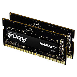 Acheter Kingston Fury Impact - 2x16 Go - DDR4 2666 MHz - CL15 Noir