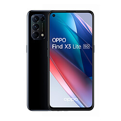 OPPO Find X3 Lite 5G - 128 Go - Noir Smartphone 6,43" AMOLED FHD+ 90Hz - Snapdragon 765 5G - RAM 8Go - 4300 mAh - Charge rapide 65W - Caméra 64MP - ColorOS 11.1 basé sur Android 11