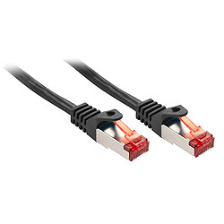 Lindy Cat.6 S/FTP 3m networking cable Lindy Cat.6 S/FTP 3m câble de réseau Noir Cat6 S/FTP (S-STP)