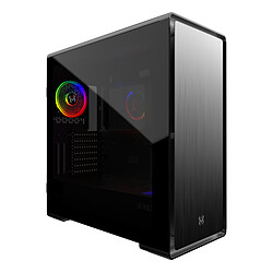 M.RED IRON GLASS DARK - ATX - RGB - Avec fenêtre