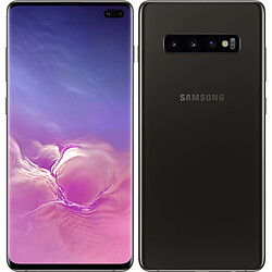 Samsung Galaxy S10 Plus - 512 Go - Noir Céramique Edition Performance Galaxy S10 Plus - 6,4'' QHD+ Super AMOLED - HDR10+ - 4G+ - 512 Go - Android 9.0 - Lecteur d'empreinte sous l'écran - Double capteur frontal