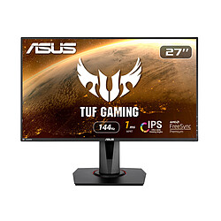 ASUS 27"  LED VG279Q Ecran PC Gamer - 1920x1080 - Dalle IPS - 1 ms - 144 Hz - AMD Freesync - Flicker Free - HDMI/DisplayPort