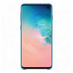 Avis Samsung Coque Silicone Galaxy S10 - Bleu