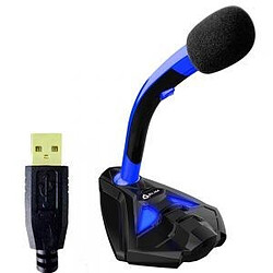 KLIM Microphone PC VOICE bleu
