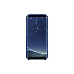 Samsung Coque en Alcantara Bleue pour Galaxy S8