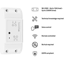 Hombli Smart Switch Pro - Interrupteur connecté - WiFi