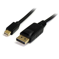StarTech.com Câble adaptateur Mini DisplayPort vers DisplayPort 1.2 de 2m - Cordon Mini DP vers DP - M/M - DisplayPort 4k