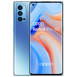 OPPO Reno 4 Pro 5G - 12/256 Go - Bleu Smartphone 6,5" AMOLED FHD+ incurvé 90Hz - Snapdragon 765G - RAM 12Go - 4000 mAh - Charge 65W - Caméra 48MP - Android 10