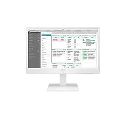 LG ThinClient Tout en un PC 23.8" FHD Intel Celeron J4105 8Go RAM DDR4 128Go SSD Win 10 Blanc 