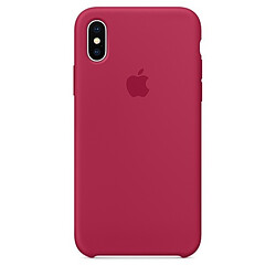 Apple iPhone X Silicone Case - Rose rouge iPhone X Silicone Case - Rose rouge