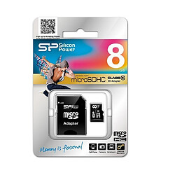 Avis Silicon-Power Micro SD - 8 Go