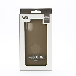 Acheter Coque caoutchouc WE pour smartphone Apple iPhone X/XS - Kaki Anti-choc, traitement anti-buée et anti-empreinte