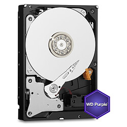 Western Digital WD PURPLE 4 To - 3.5'' SATA III 6 Go/s - Cache 64 Mo - Violet