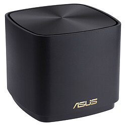 ASUS ZenWiFi AX Mini (XD4) Noir Pack 2 routeurs - Système Wi-fi 6 AiMesh - Double Bande - Couvre 550 m² - Antivirus TrendMicro inclus à vie - 2 Ports LAN & 1 port WAN