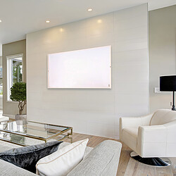 ElectricSun 1200W blanc radiateur électrique infrarouge avec thermostat, montage mural ou au plafond 120x102cm
