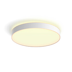 Philips Hue Plafonnier connecté ENRAVE XL - Blanc - White Ambiance