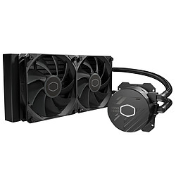 Cooler Master Ltd MASTERLIQUID 240L CORE Kit de watercooling pour processeur - Tête de bloc rotative à 270 degrés