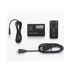 D2 Diffusion Switch HDMI 4 entrées 1 sortie Switch HDMI 4 entrées 1 sortie