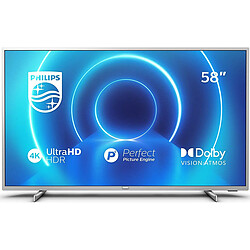 Philips TV LED 58" 146 cm - 58PUS7555/12 Smart TV 4K UHD - Edge LED - 50Hz - PQI 1500 - HDR10 - Dolby Vision - Dolby Atmos - 20W - 3 HDMI - Modèle UE