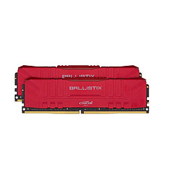 Ballistix Red 16 Go (2 x 8 Go) DDR4 3000 MHz CL15 Ballistix Red 16 Go (2 x 8 Go) DDR4 3000 MHz CL15