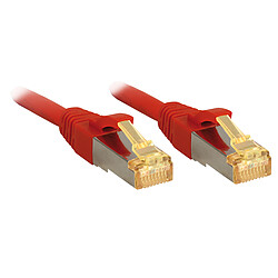 Lindy 47296 networking cable Lindy 47296 câble de réseau Rouge 5 m Cat7 S/FTP (S-STP)