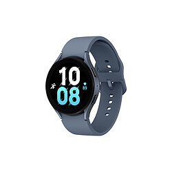 Samsung Galaxy Watch5 - 44mm - 4G - Bleu Montre Connectée Galaxy Watch5- 4G / LTE - NFC - Fonctionnalités sport & bien-être avancées - Utilisations du quotidien appels, SMS, Réseaux sociaux - Bluetooth 5.2 - Charge Rapide 15W