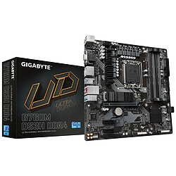 Gigabyte B760M DS3H DDR4 Carte mère Micro ATX - Socket 1700 - Intel B760 Express - 4 x DDR4 - M.2 PCIe 4.0 4x - USB 3.1 - PCI-Express 4.0 16x - LAN 2.5 GbE