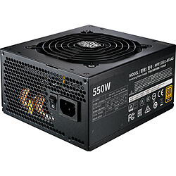 Cooler Master Ltd MWE Gold 550W - 80+ Alimentation modulaire - ATX 12V V2