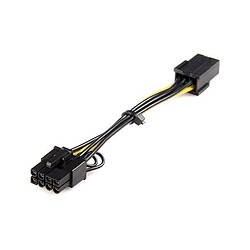 StarTech.com Câble adaptateur d'alimentation PCI Express à 6 broches vers 8 broches de 15 cm - F/M