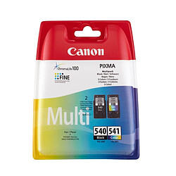 Cartouche d'encre Canon PG540 (Noire)/CL541 (Couleur) PG-540/CL-541 - Multipack Cartouche d'encre 4 couleurs