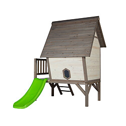 Acheter Axi Maison Cabin XL - Toboggan lime vert