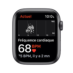 Acheter Apple Watch SE - GPS - 44 - Alu Gris Sidéral / Bracelet Sport Noir - Regular · Reconditionné