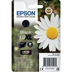 Epson C13T18114012 cartouche d'encre noir ''PÂQUERETTE'' série 18XL grande capacité authentique - Claria Home N