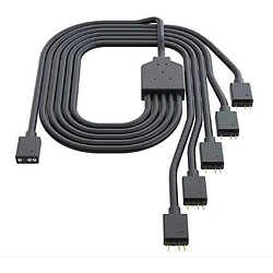 Cooler Master Ltd Câble répartiteur 1 à 5 et connecteur LED