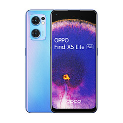 OPPO FIND X5 LITE - 8/256 Go - Bleu Smartphone 6,43'' AMOLED 90Hz - 5G - Processeur Dimensity 900 - Stockage 256Go - RAM 8Go - Photo 64Mpx - Android 11