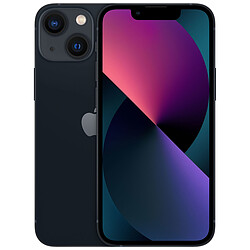 Apple iPhone 13 Mini - 128GO - Minuit · Reconditionné Smartphone 5,4" Super Retina XDR - Puce A15 Bionic - Charge rapide 20W ou plus - Caméra 12MP - Mode Cinématique - iOS 15