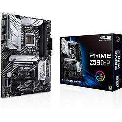 ASUS PRIME Z590-P Carte mère ATX - Socket Intel LGA 1200 - Chipset Intel Z590