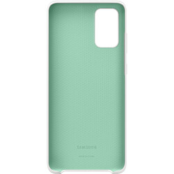 Coque Silicone pour Galaxy S20+ Blanc