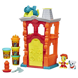 Play-Doh Play Doh Town - Maison de pompiers Avec moules et accessoires