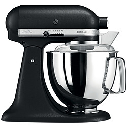 Kitchenaid Robot pâtissier Artisan Truffe 5KSM175PSEBK Robot pâtissier - 4,8 L - 300 W - 220 trs/min - 10 vitesses - Noir