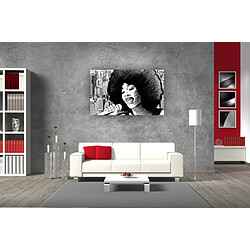 Acheter DECLIKTABLEAU Tableau Rock Chanteuse Afro L.80 x 40 cm